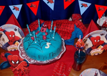 Narozeninová oslava pro malého milovníka Spidermana