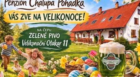 Velikonoční pobyt plný radosti v Chalupě Pohádka